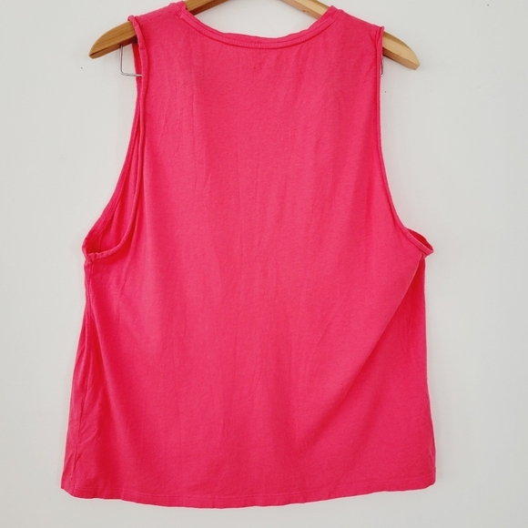 Under armour hot pink tank top size L - Picture 5 of 6